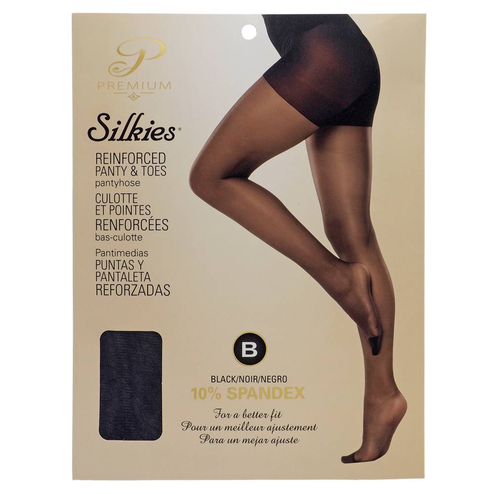 Premium Silkies Reinforced Panty and Toes (assorted)