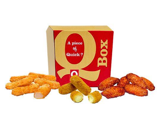Quick Box (6 Chicken Dips/ 6 Chicken Wings / 3 Cheesy Mozza Stick)