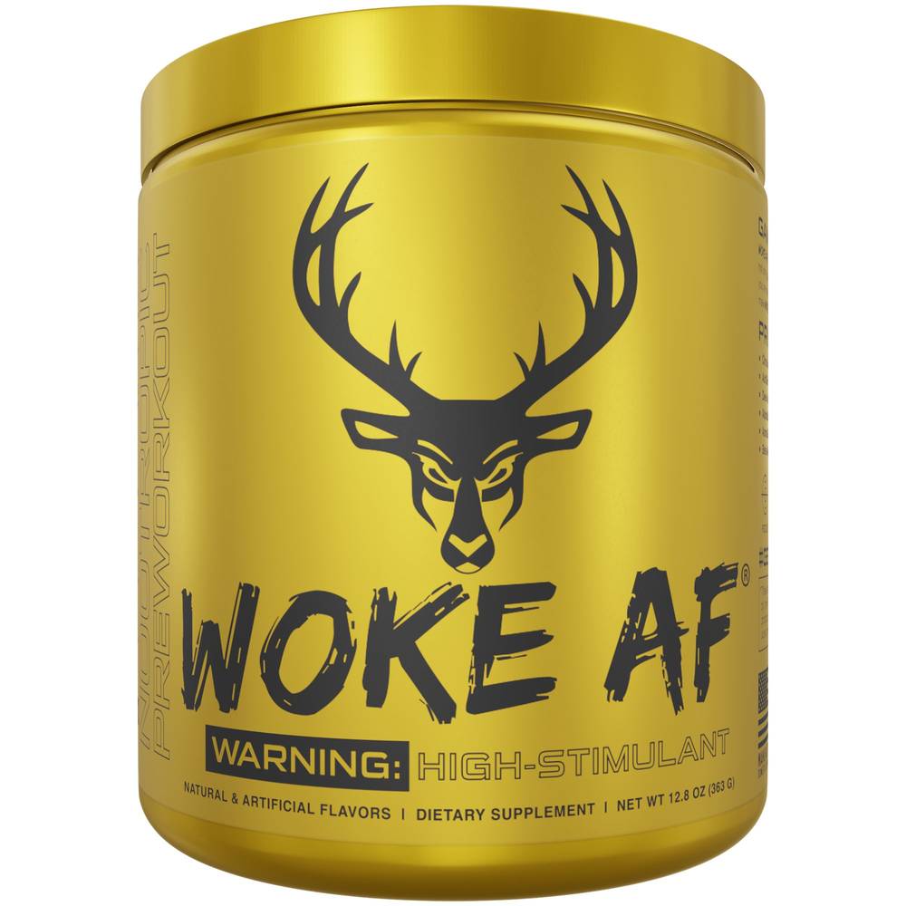 Bucked Up Woke Af Pre-Workout (12.8 oz) (gold)