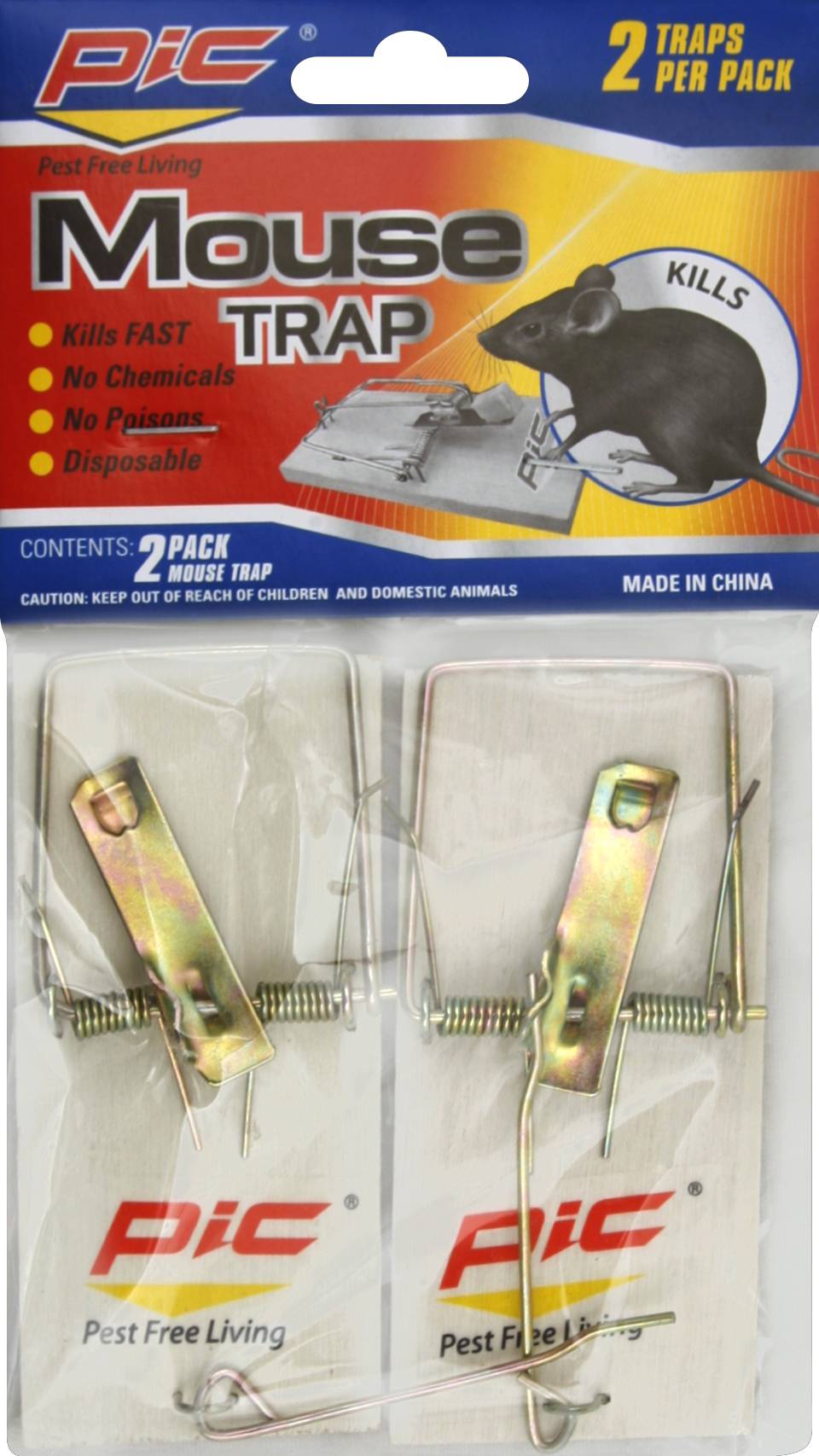 PIC Mouse Traps (2 ct)