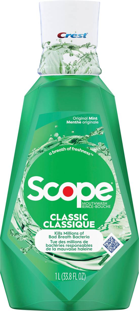 Scope Crest Scope Classic Mouthwash