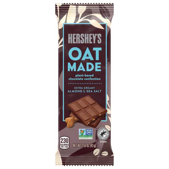 Hershey's Oat Made Extra Creamy Almond & Sea Salt Plant-Based Chocolate Confection