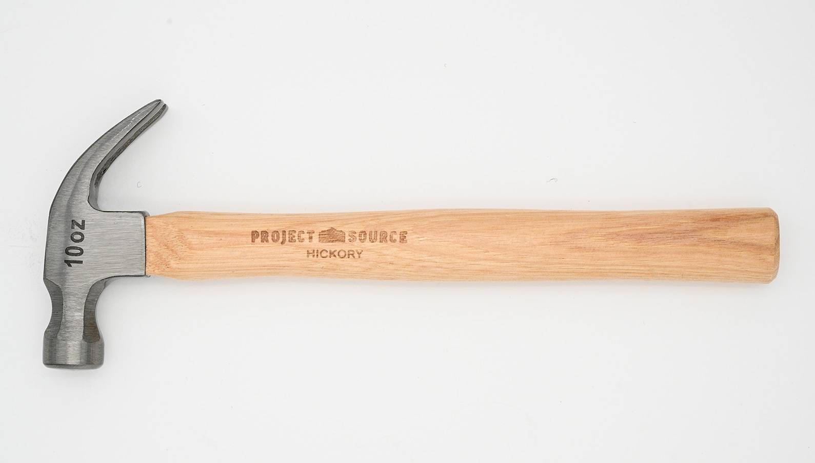 Project Source 10-oz Smooth Face Steel Head Wood Claw Hammer | 69319