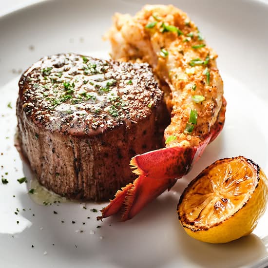 8oz Filet & Crab Stuffed Lobster