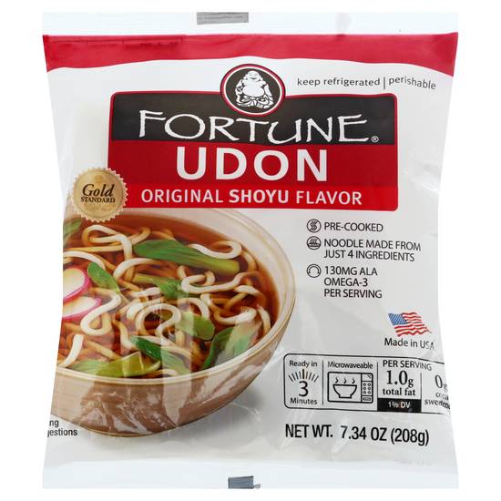 Fortune Original Shoyu Flavor Udon Noodles (7.34 oz)