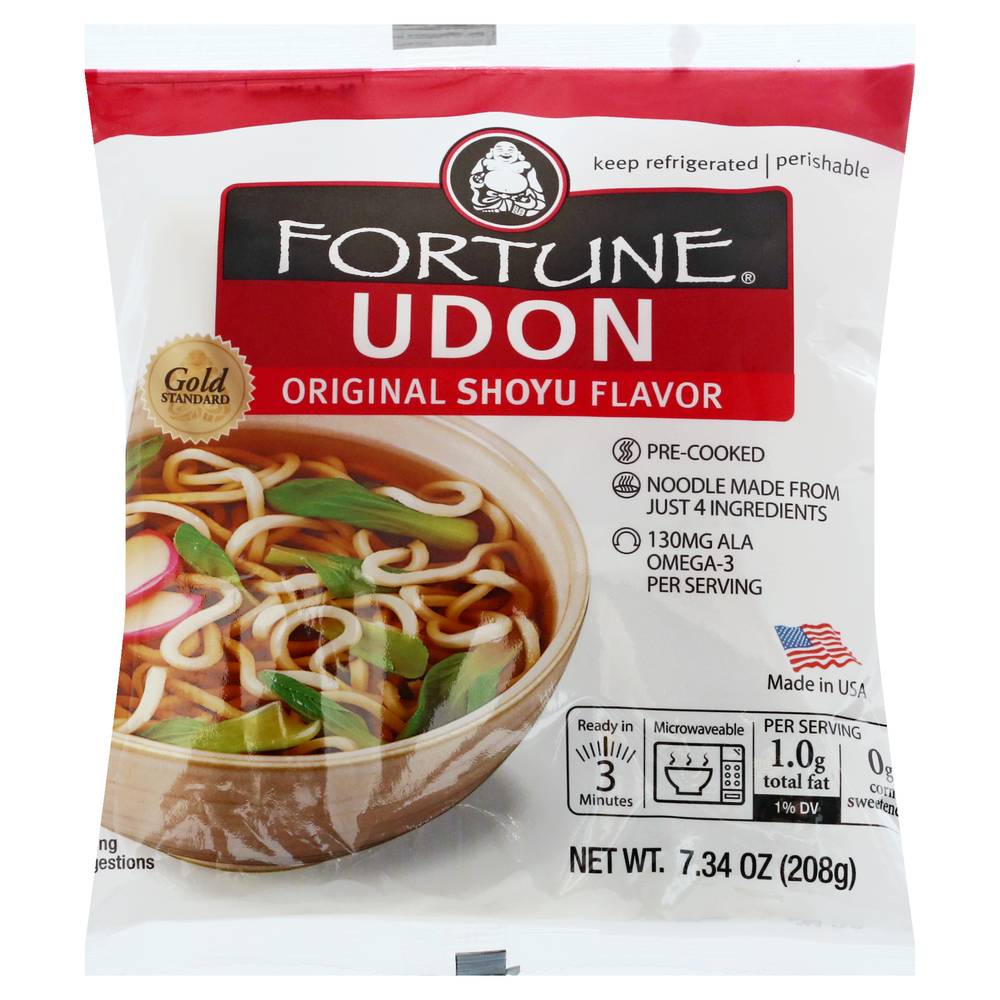 Fortune Original Shoyu Flavor Udon Noodles (7.4 oz)