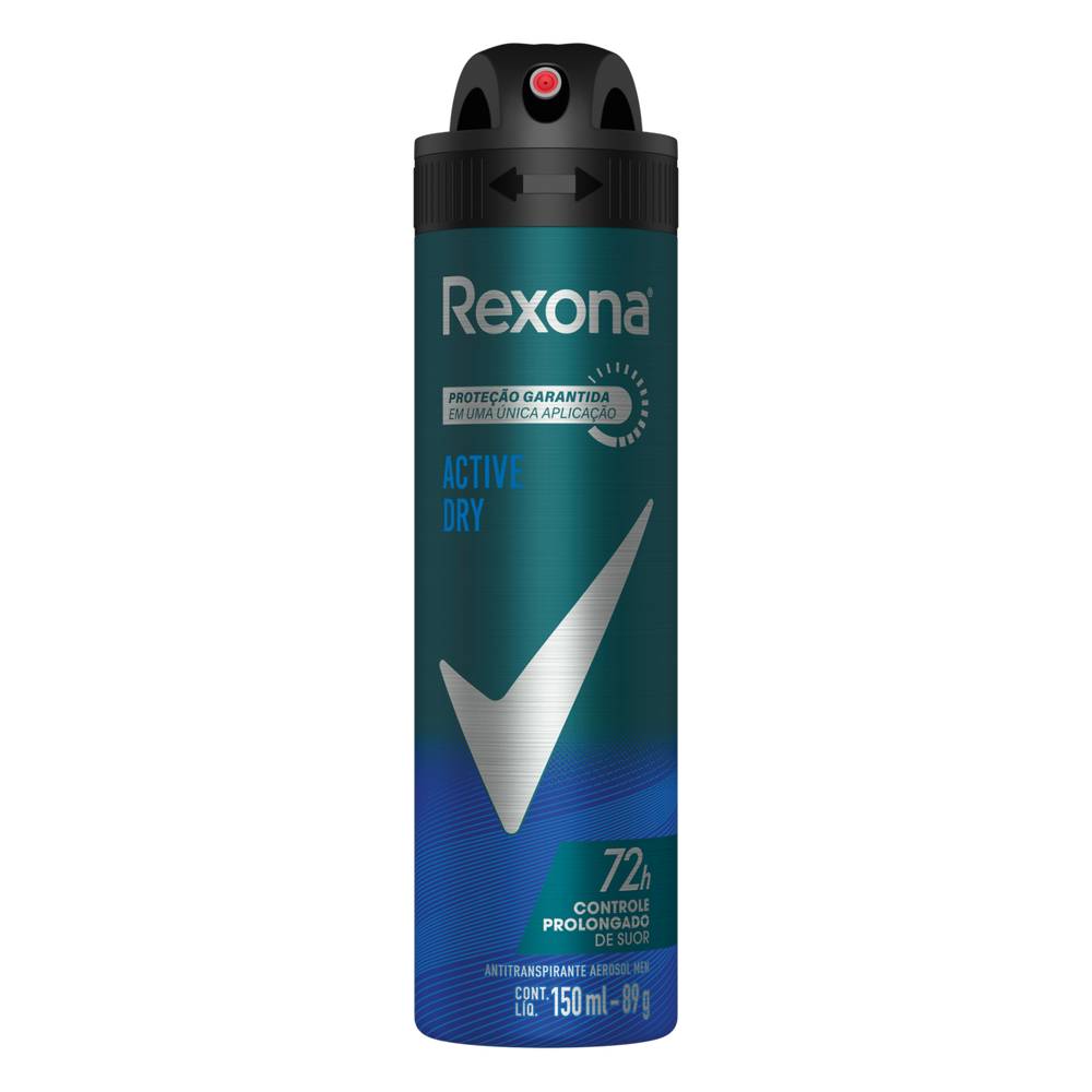 Rexona · Active dry men sesodorante aerossol (150 ml)