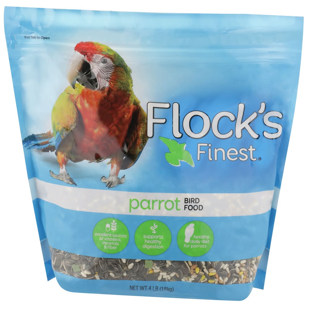 Flocks Finest Parrot Bird Food (4 lbs)