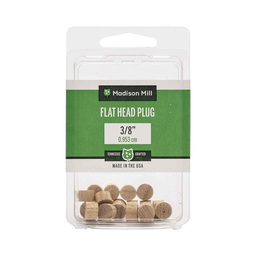 Madison Mill 20-Pack x 0.375 Poplar Button Plugs | 9005M?