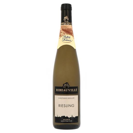 Reflets de France - Vin blanc AOC Alsace riesling constance muller (750 ml)