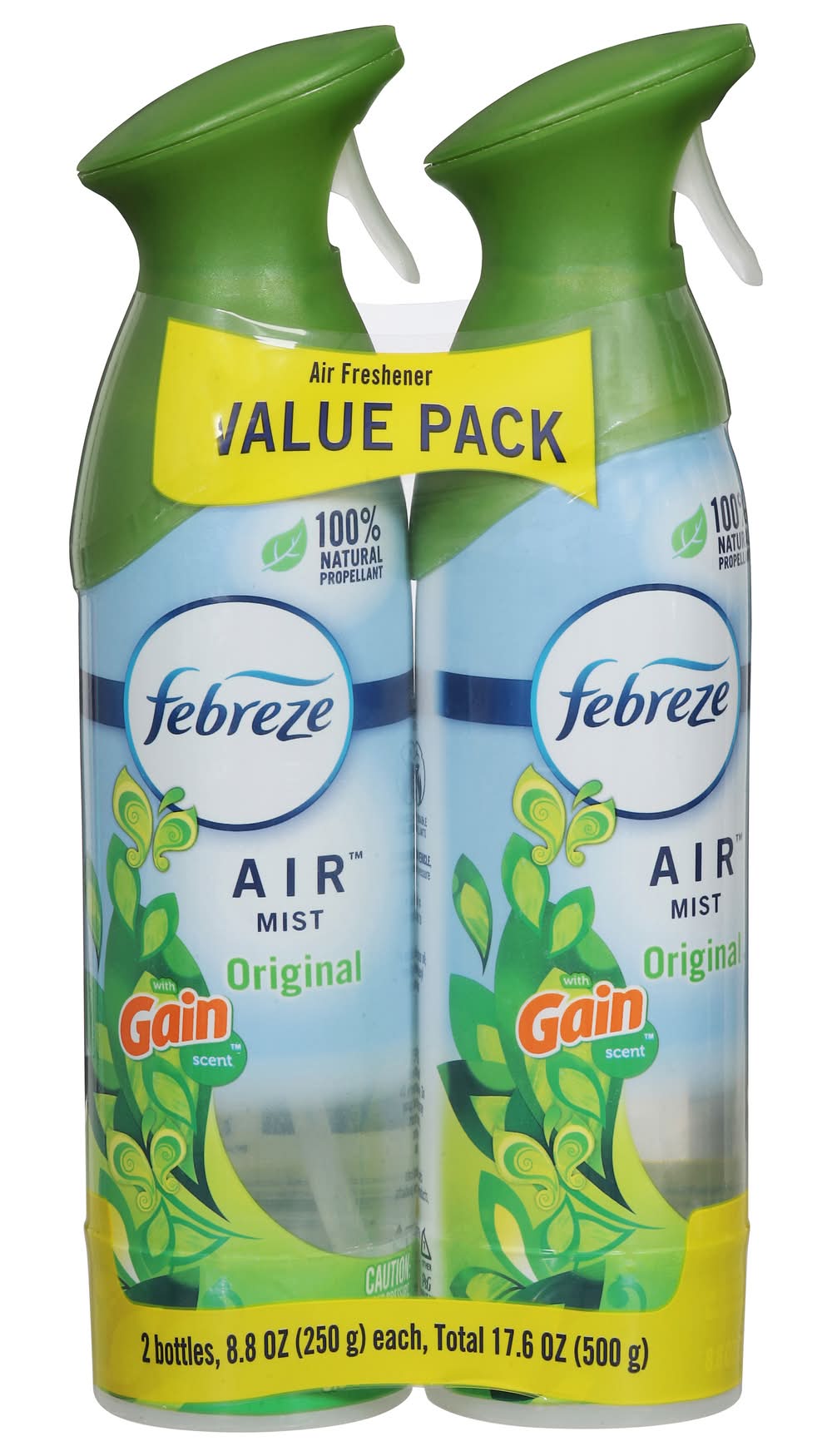 Febreze Air Mist Refresher Value pack, Original Gain (2 x 8.8 lbs)