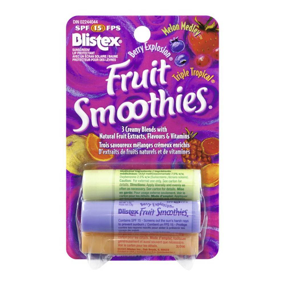 Blistex Lip Balm, Fruit Smoothies (8.5 g)