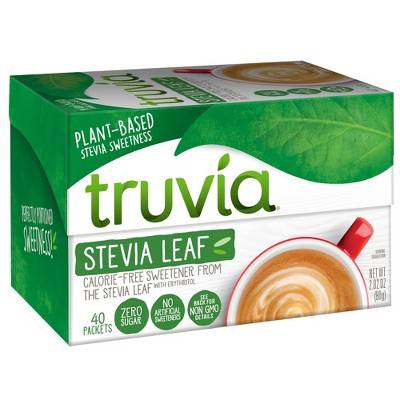 Truvia Original Calorie-Free Sweetener from the Stevia Leaf - 40 packets/2.82oz