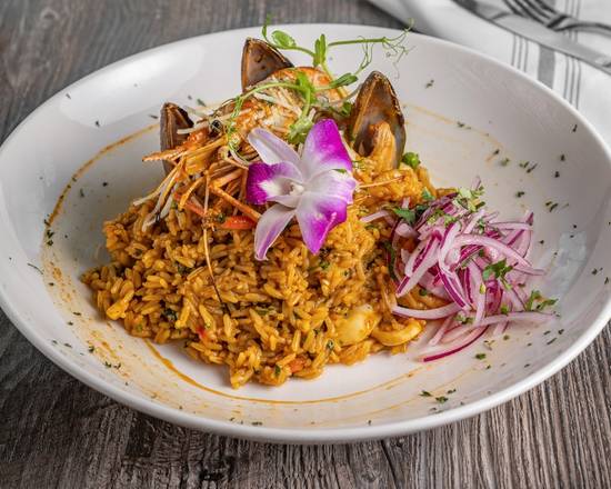 Arroz con mariscos