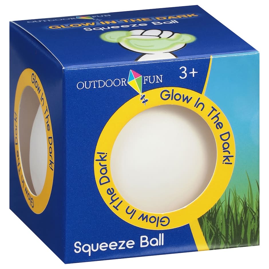 Outdoor Fun Glow in the Dark Squeeze Ball