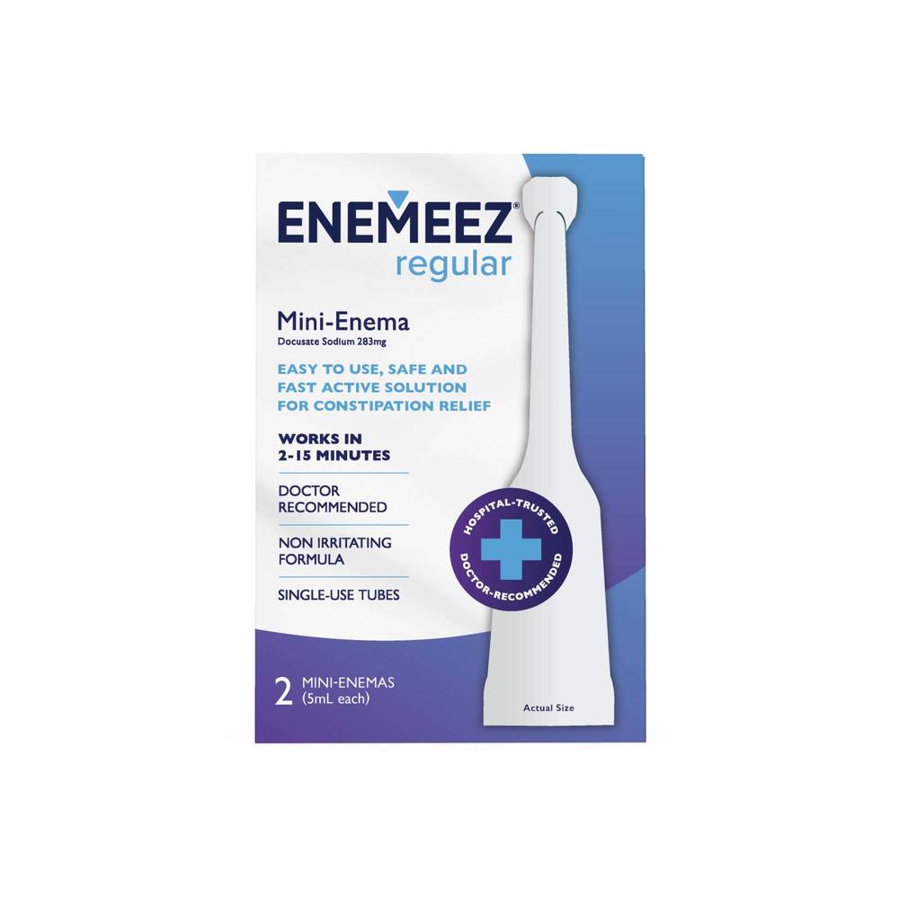 Enemeez Mini Enema Docusate Sodium 283 mg (2 ct)