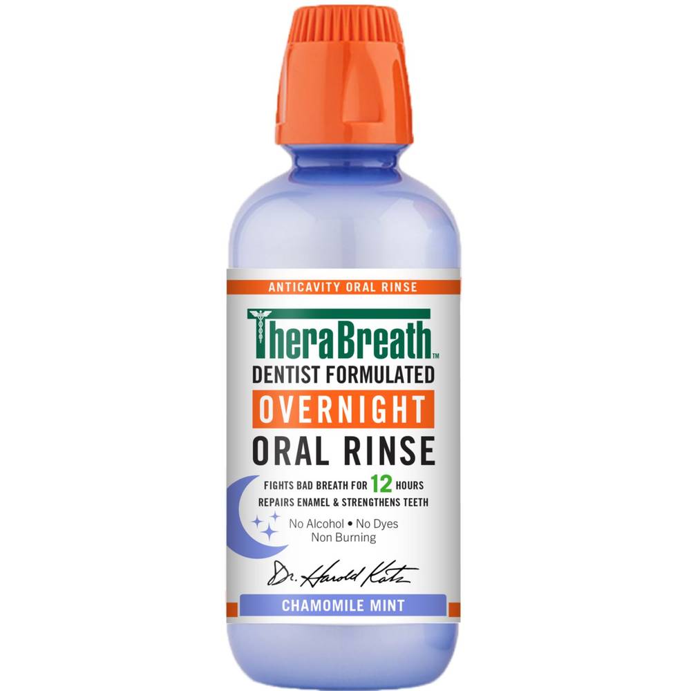 Therabreath Overnight Oral Rinse (chamomile mint)