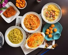 很強的義大利麵