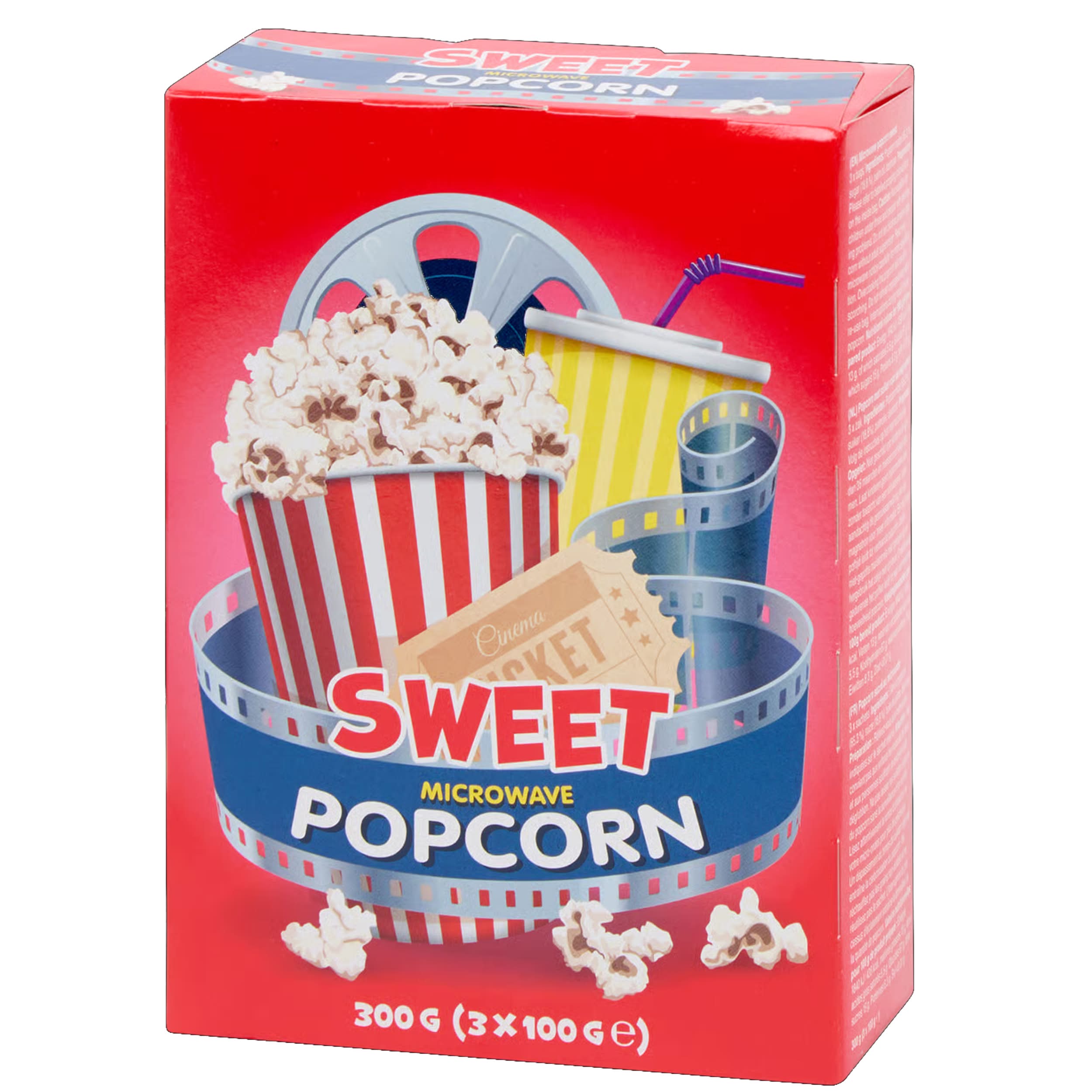 Pop Corn Sweet Microwave