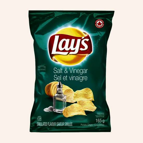 Lay's Potato Chips Salt & Vinegar - 235g