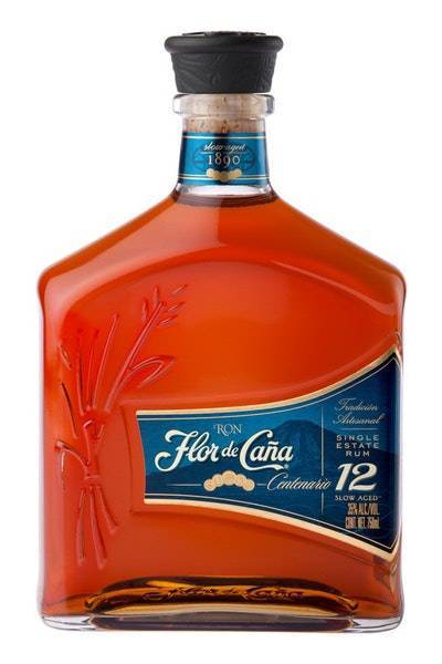 Flor De Caña 12 Centenario Ultra-Premium Rum (750ml bottle)