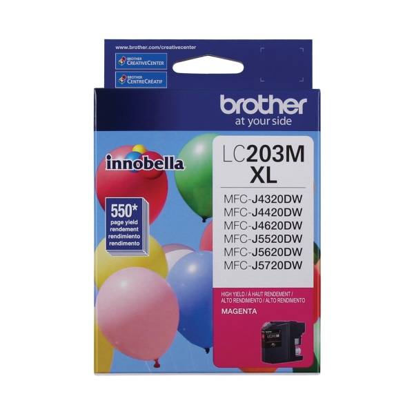 Brother Magenta Innobella Printer Lc203m High Yield Ink Cartridge