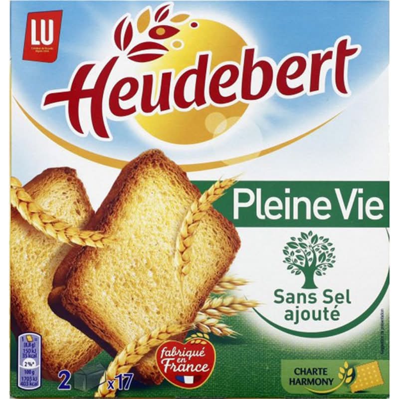 Heudebert sans sel ajouté 300g