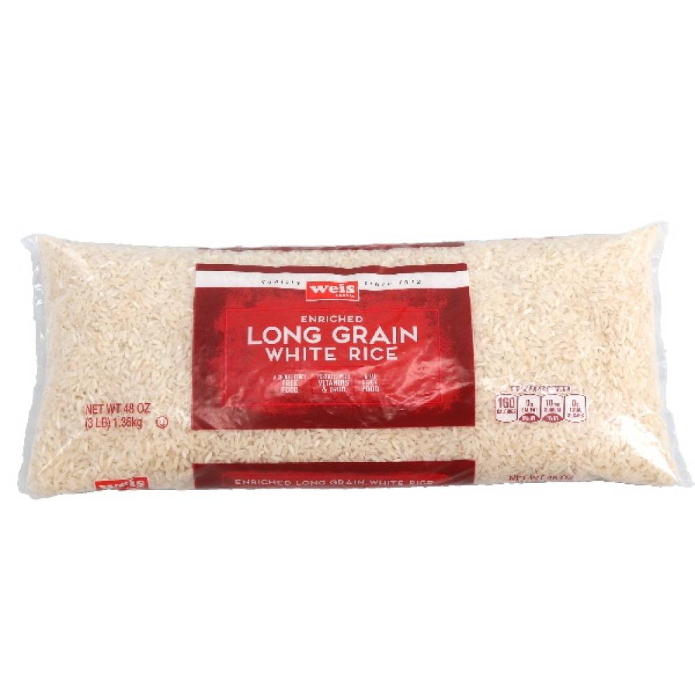 Weis Quality Rice Enriched Long Grain White