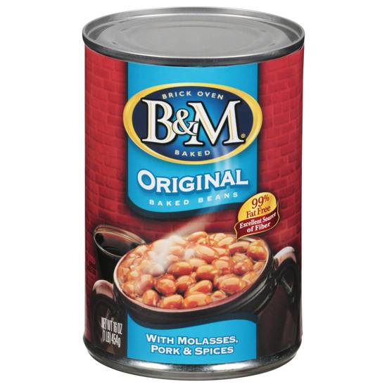 B&M Original Baked Beans (16 oz)