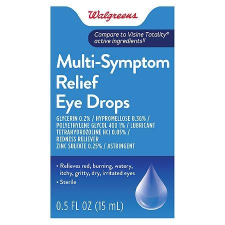 Walgreens Multi-Symptom Relief Eye Drops