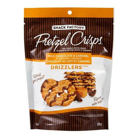 Snack Factory Pretzel Crisps Drizzlers (155 g)