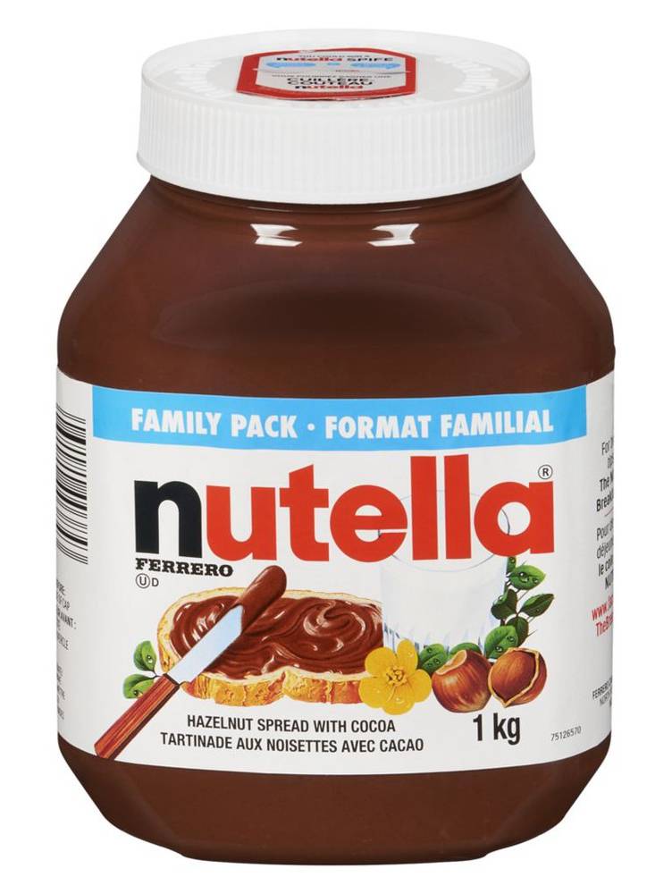 Nutella Hazelnut Spread With Cocoa (1 kg)