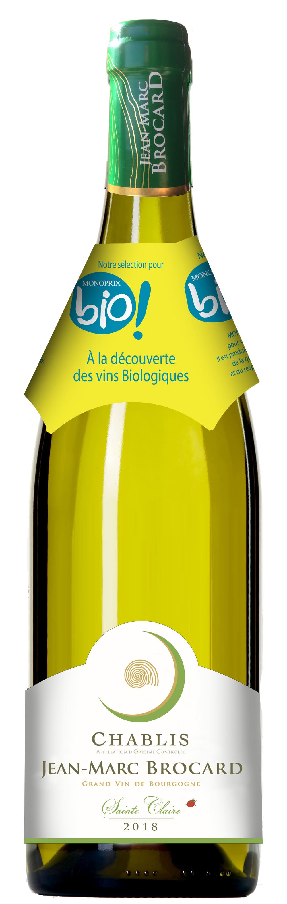 Jean-Marc Brocard - Chablis sainte claire vin blanc (750ml)