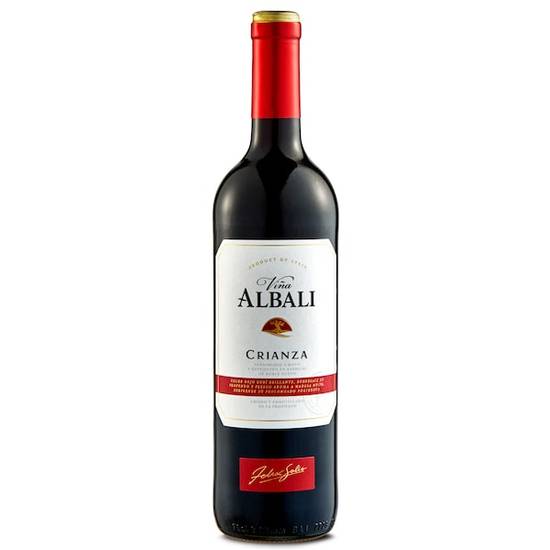 Vino tinto crianza D.O. Valdepeñas Viña Albalí botella 75 cl