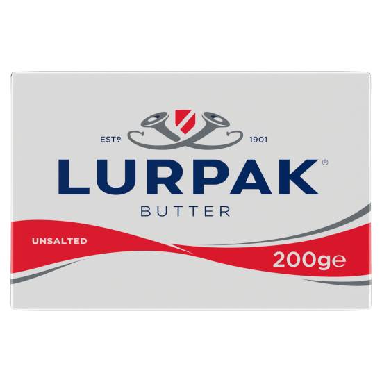 Lurpak Unsalted Butter (200g)