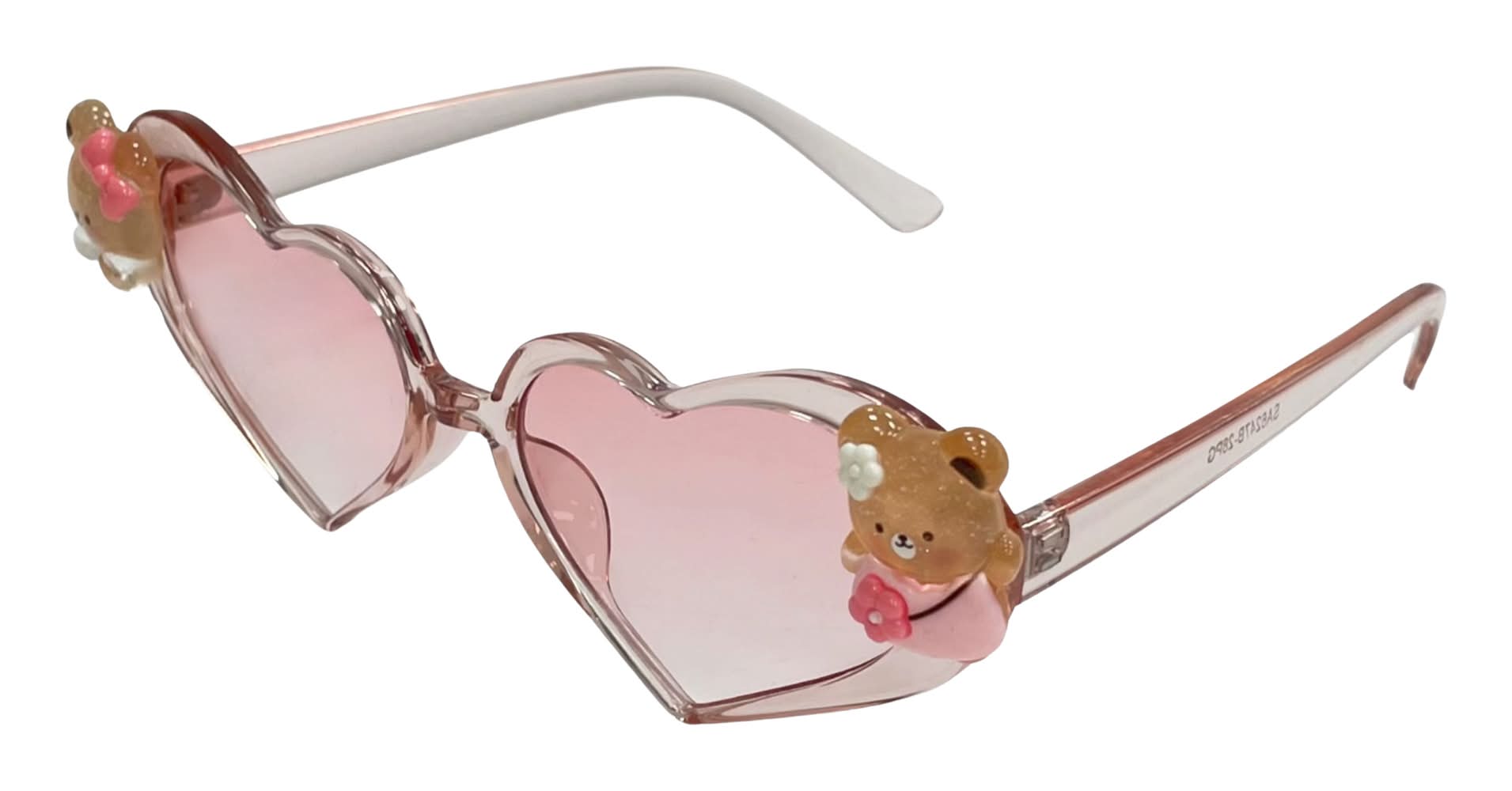 Women's Teddy Heart Sunglasses Pink