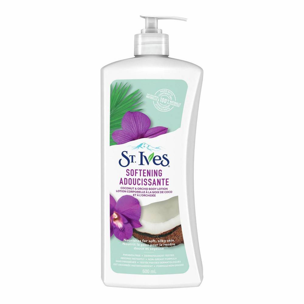 St. Ives Softening Coconut & Orchid Body Lotion (600 ml)