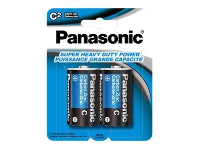 Panasonic Super Heavy Duty C Batteries