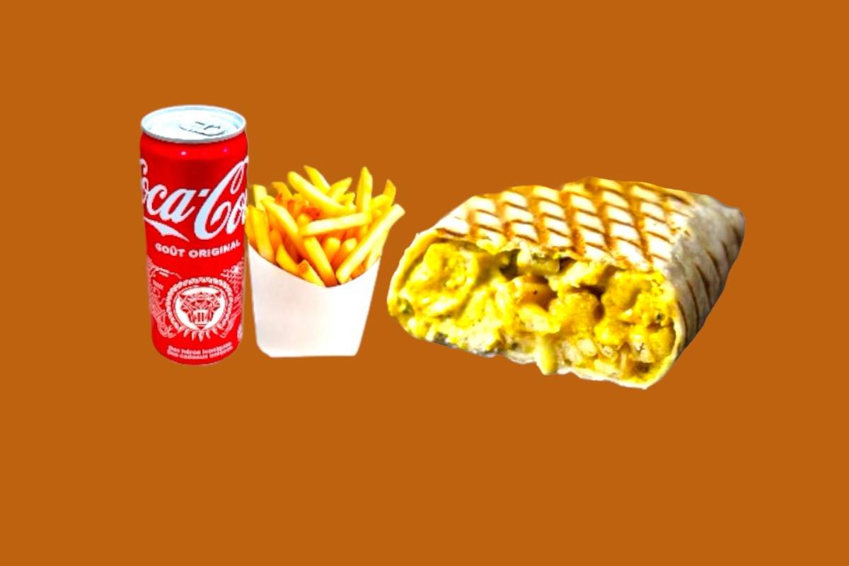 Menu Tacos Poulet Mariné
