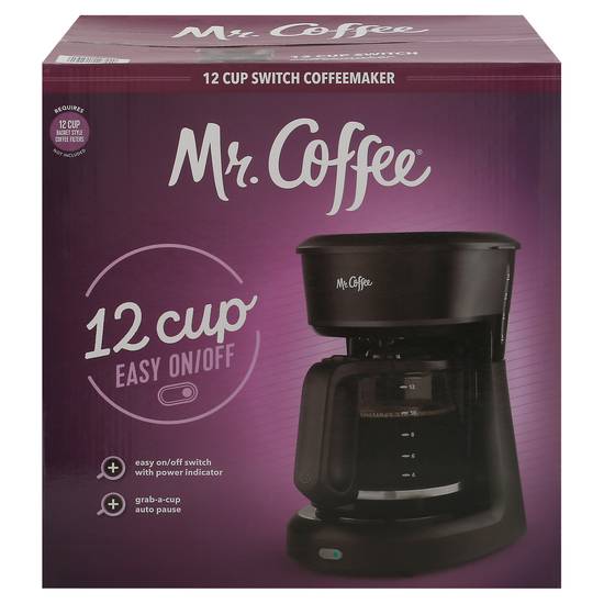 Mr. Coffee 12 Cup Switch Coffee Maker