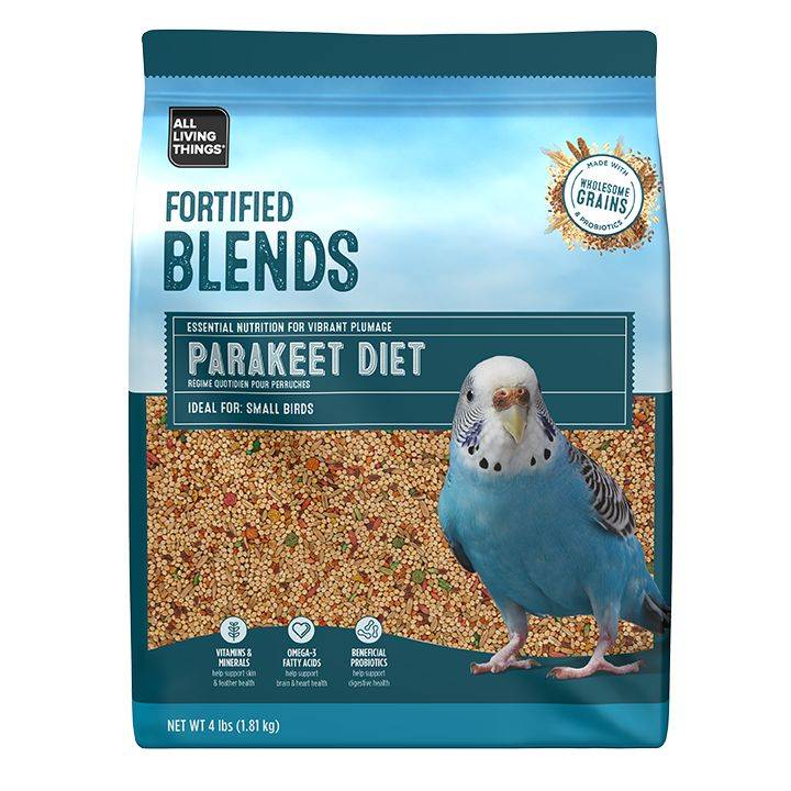 Great Choice® Fortified Parakeet Bird Food (Color: Assorted, Size: 4 Lb)