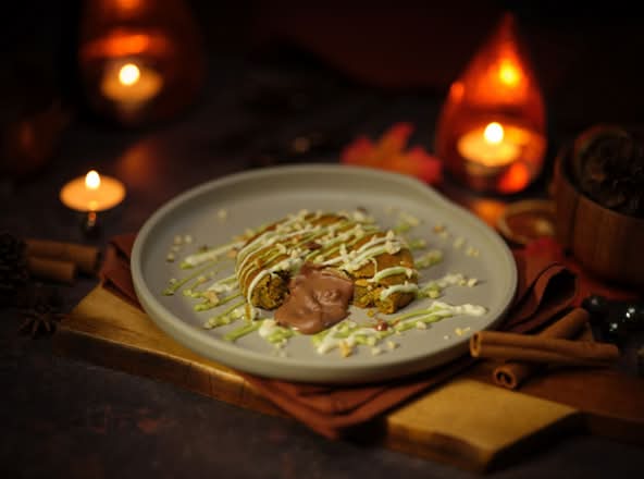 Pistachio Milk Choc Goo Bake