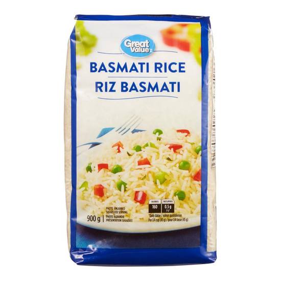 Great value riz basmati great value (riz basmati great value 900 g) - basmati rice (900 g)