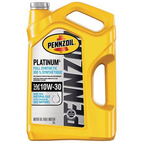 Pennzoil Platinum Synthetic 10w30 Motor Oil (5L)