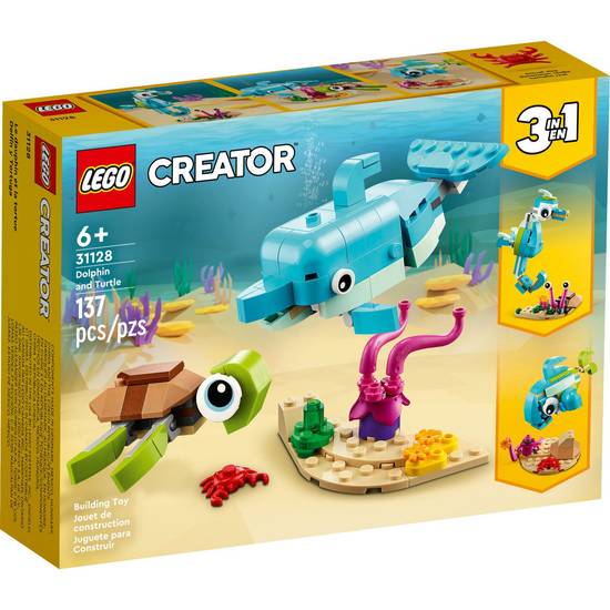 Order LEGO Creator Dolphin and Turtle 31128 food online from Cvs store, LODI on bringmethat.com