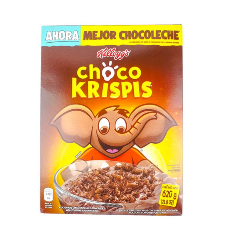 Choco krispis cereal de arroz sabor chocolate (caja 620 g)