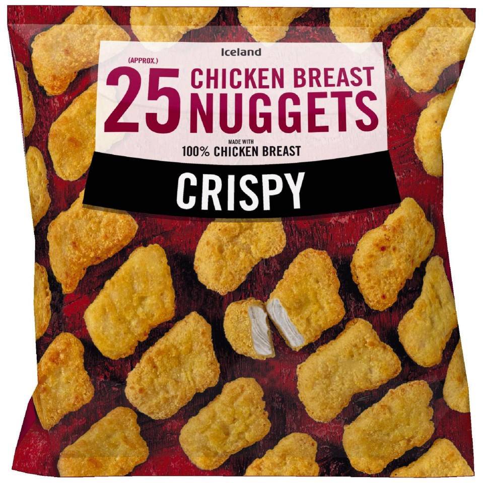 Iceland 25pk Crispy Chkn Nuggets