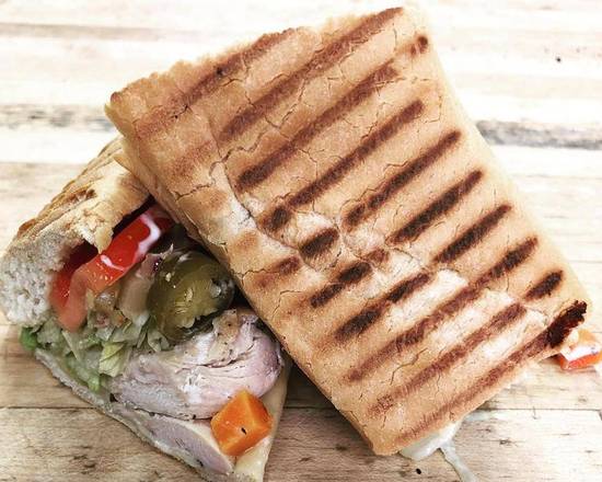 Grilled Chicken Giardiniera Sandwich