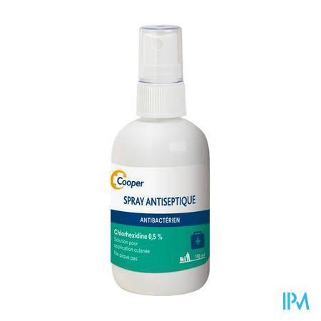 Chlorhexidine Cooper 0.5% Solution 100ml Désinfectant - Premiers soins