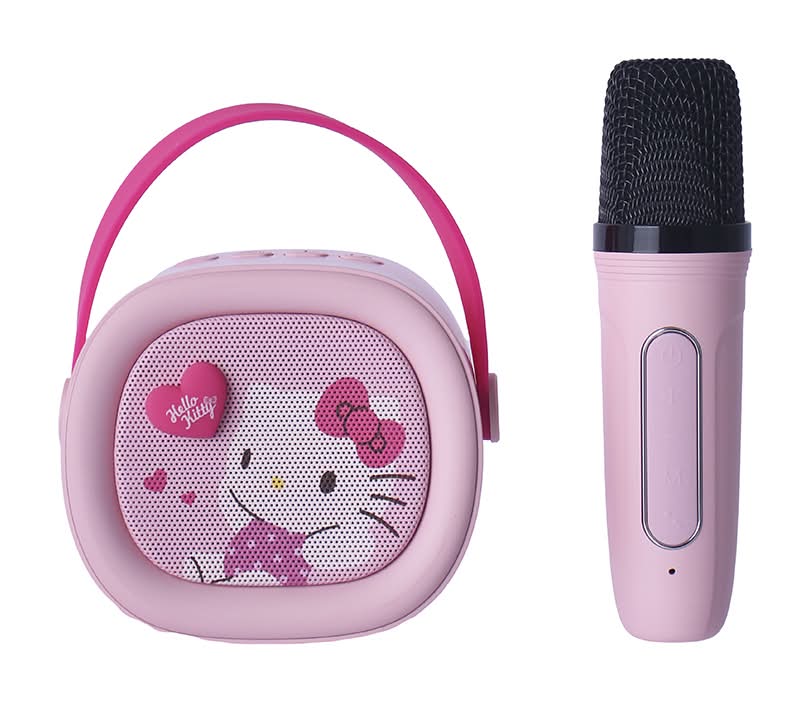 Miniso Bocina inalámbrica con micrófono hello kitty sanrio